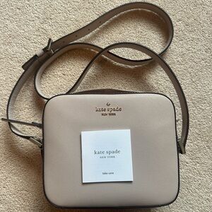 Kate Spade Harper Leather Camera Bag Top Zip Crossbody Bag